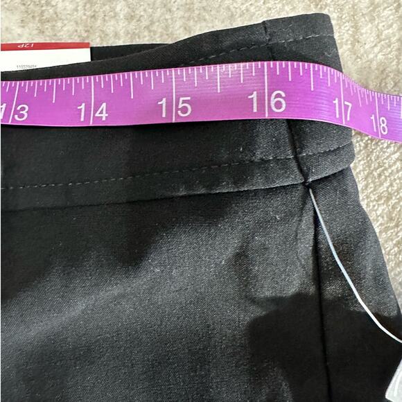 NWT Kim Rogers Tummy Tuck Black Causal Pants Size 12P - Picture 6 of 8